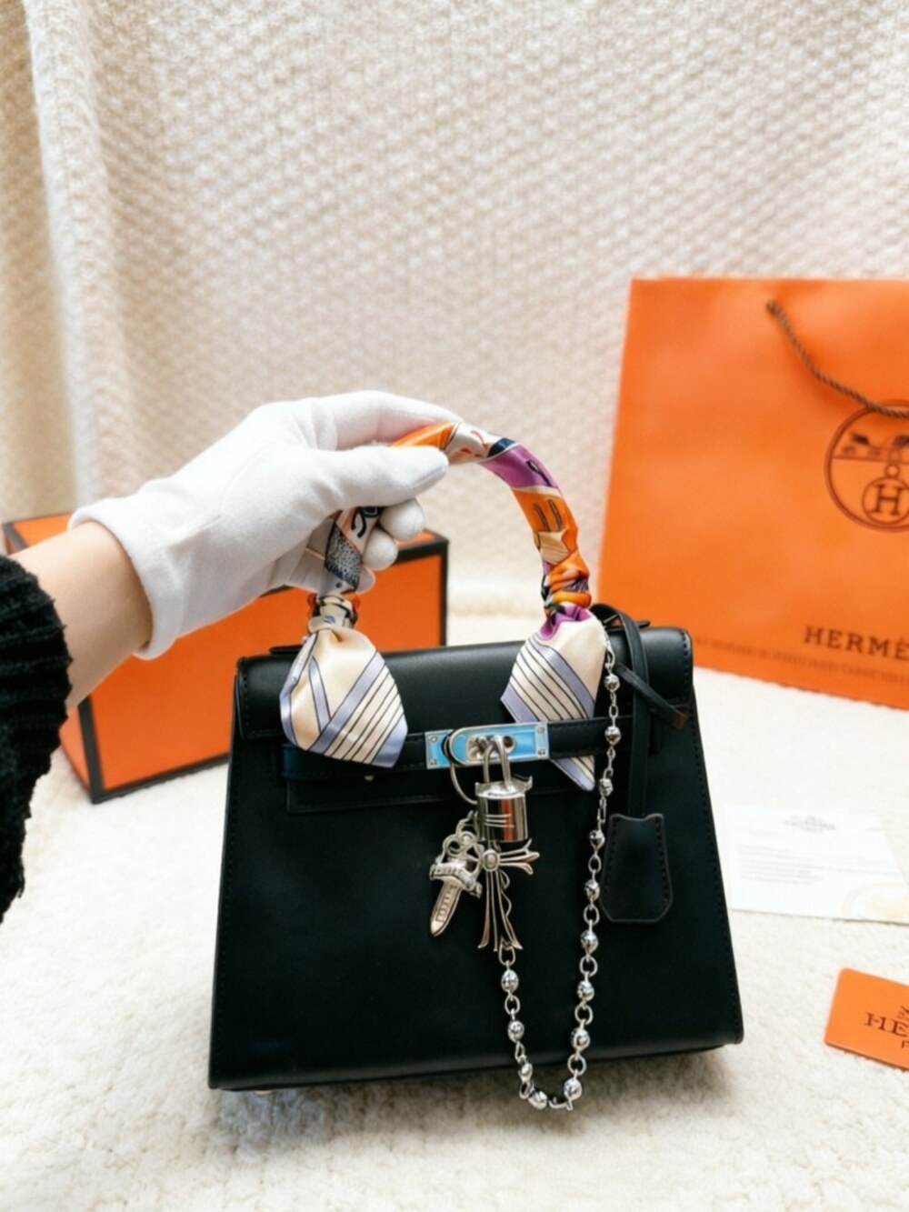 Hermès Mini Kelly II in Epsom Leather